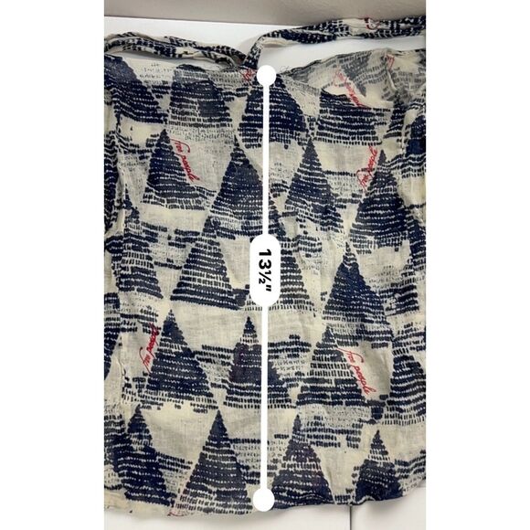 Free People sheer tote/hobo with a geometric design. - Picture 5 of 9